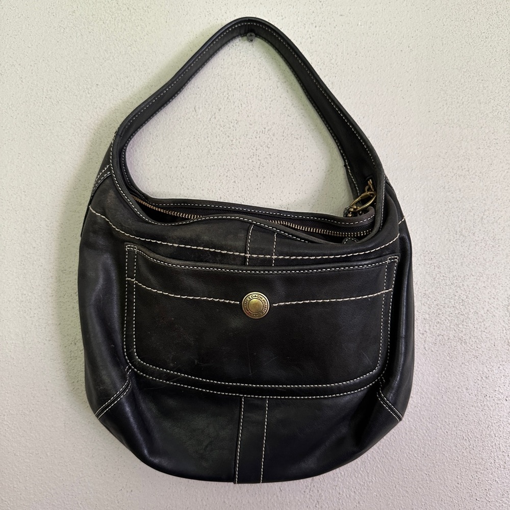 Vintage Coach Leather Purse